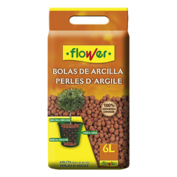 BOLAS DE ARCILLA DECO 6 L SACO FLOWER