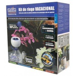 Kit vacacional de riego x goteo con bomba programada | El Huerto Deitana ®