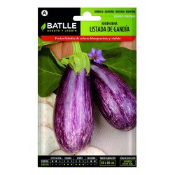 Berenjena listada de gandia btll (semillas) | El Huerto Deitana ®