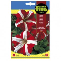 Petunia estrella roja (Semillas) | El Huerto Deitana ®
