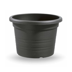 MACETA VASO CILINDRO ̧ 14 cm ANTRACITE