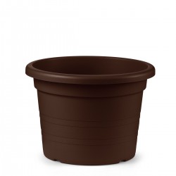 MACETA VASO CILINDRO 14 cm BRONZO