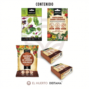 Huerto Premium Baby Leaves Batlle | El Huerto Deitana ®