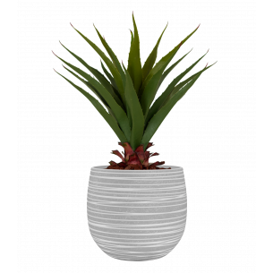 DORIS 20CM GRIS MACETA