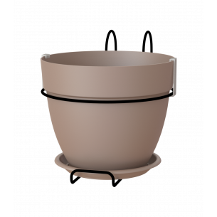 Kit balcón capri campana taupe 20cm maceta | El Huerto Deitana ®