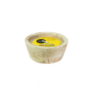 VELA VASIJA PIEDRA CON CITRONELA