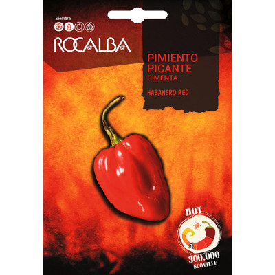 HABANERO RED - PIMIENTO PICANTE (Semillas) | El Huerto Deitana ®