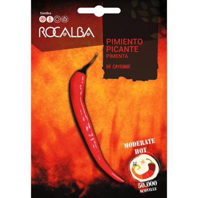 DE CAYENNE - PIMIENTO PICANTE (Semillas) | El Huerto Deitana ®