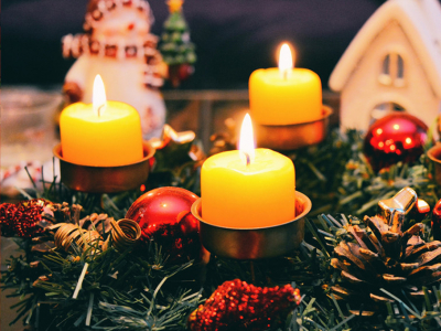 Centros de mesa para Navidad